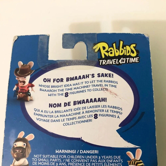 2010 Ubisoft  Rabbids Travel In Time Medieval Girl Damsel 2.5 Inch Figure - Picture 13 of 16